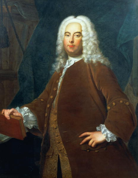 Portrait of Handel by Hudson